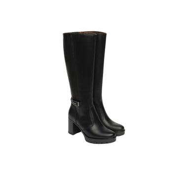 NERO GIARDINI LEATHER BOOTS