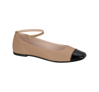MOLECA WOMEN ANKLE STRAP BALLERINA FLATS