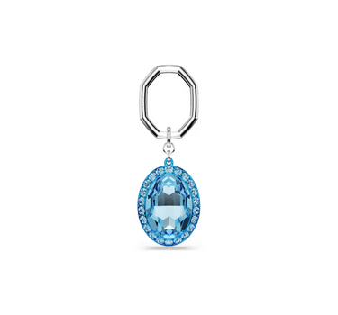 SWAROVSKI LUCENT OVAL CUT KEY RING