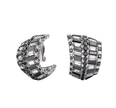 SWAROVSKI HYPERBOLA CLIP EARRINGS