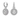SWAROVSKI SUBLIMA DROP EARRINGS