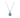 SWAROVSKI BIRTHSTONE DECEMBER PENDANT