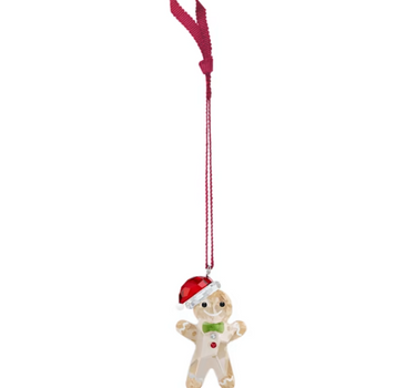 SWAROVSKI HOLIDAY CHEERS GINGERBREAD MAN ORNAMENT