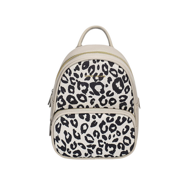 PARIS FASHION WOMEN LEOPARD PRINT MINI BACKPACK