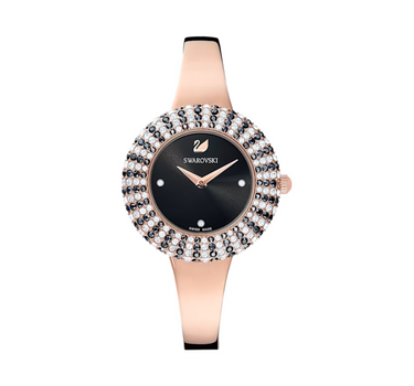 SWAROVSKI CRYSTAL ROSE WATCH