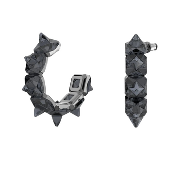SWAROVSKI CHROMA HOOP EARRINGS