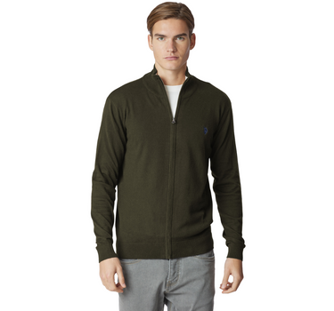 US POLO ASSN MEN LEO FULL ZIP CARDIGAN