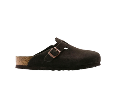 BIRKENSTOCK BOSTON SOFT FOOTBED SUEDE NARROW FIT