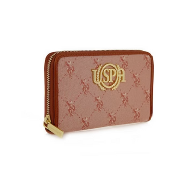 US POLO WOMEN'S HAMPTON L ZIP WALLET PRINTED