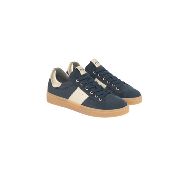 NERO GIARDINI LEATHER TRAINERS