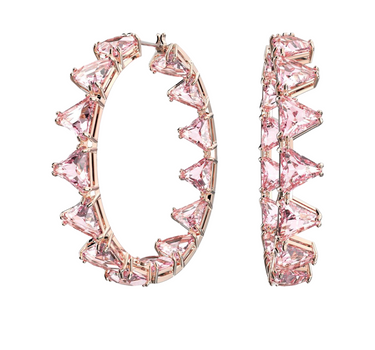 SWAROVSKI MILLENIA HOOP EARRINGS