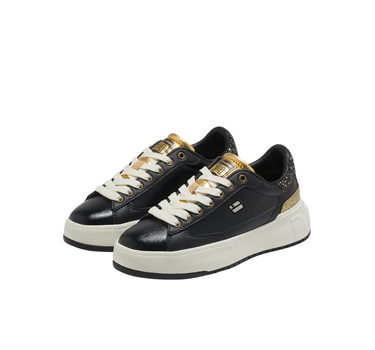 D.FRANKLIN COURT '74 BLACK TRAINERS