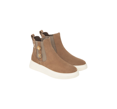 NERO GIARDINI SUEDE CHELSEA BOOTS