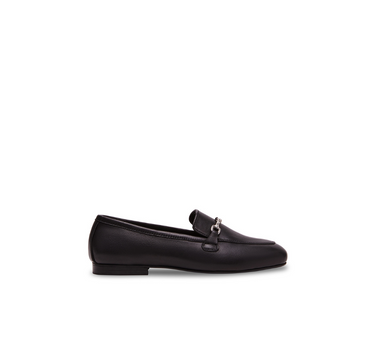 STEVE MADDEN LEATHER CATAREENA LOAFERS