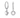 SWAROVSKI UNA ANGELIC DROP EARRINGS