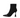 KARL LAGERFELD DEBUT II MIX KNIT ANKLE BOOTS