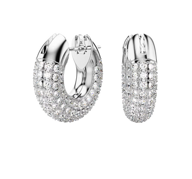 SWAROVSKI DEXTERA HOOP EARRINGS