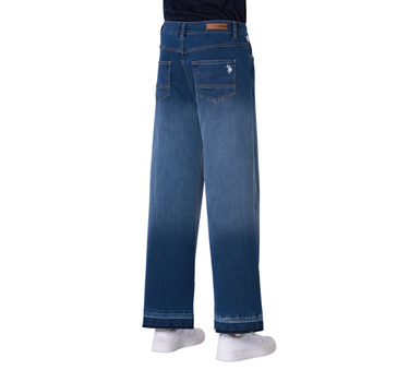 US POLO ASSN MEN STRETCH DENIM WIDE LEG