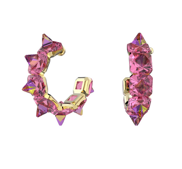 SWAROVSKI MATRIX HOOP EARRINGS