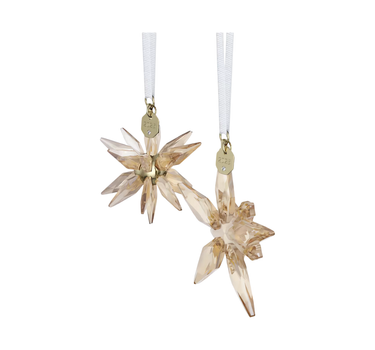 SWAROVSKI ANNUAL EDITION FESTIVE 3D ORNAMENT SET 2025