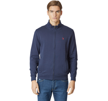 US POLO ASSN MEN GREG BASIC ZIPPER FLEECE