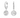 SWAROVSKI SPARKLING DANCE DROP EARRINGS