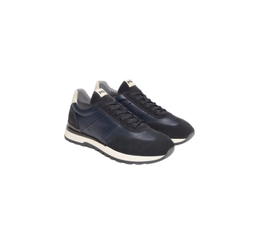 NERO GIARDINI LEATHER & SUEDE TRAINERS
