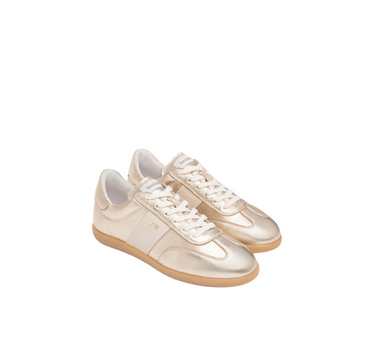 NERO GIARDINI WOMEN'S LEATHER TRAINERS