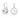 SWAROVSKI MILLENIA DROP EARRINGS