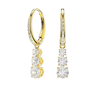 SWAROVSKI STILLA ATTRACT HOOP EARRINGS