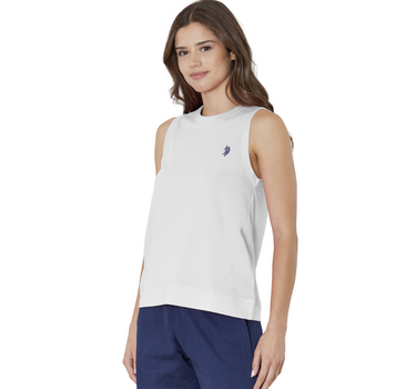 US POLO ASSN WOMEN DISA SLEEVELES T-SHIRT