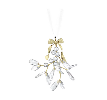 SWAROVSKI HOLIDAY MAGIC MISTLETOE ORNAMENT