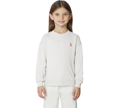 US POLO ASSN GIRLS CLOE CREWNECK SWEATER