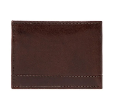 US POLO ASSN. MEN'S LEATHER WALLET W/COIN FLAP
