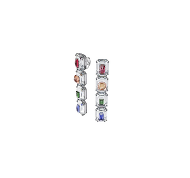 SWAROVSKI CHROMA DROP EARRINGS