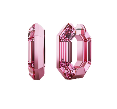 SWAROVSKI LUCENT HOOP EARRINGS