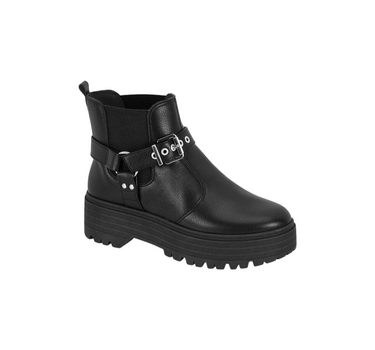 MOLECA WOMEN CHUNKY PLATFORM ANKLE BOOTS