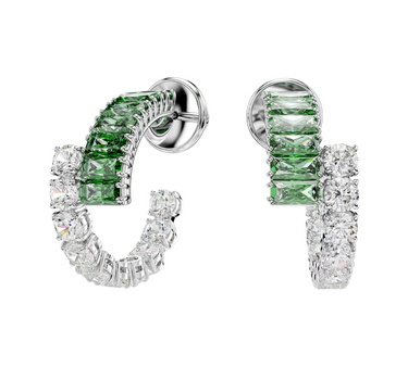 SWAROVSKI MATRIX HOOP EARRINGS