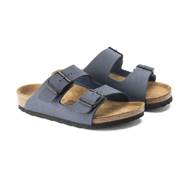 BIRKENSTOCK ARIZONA KIDS BIRKI-FLOR NUBUK NARROW FIT