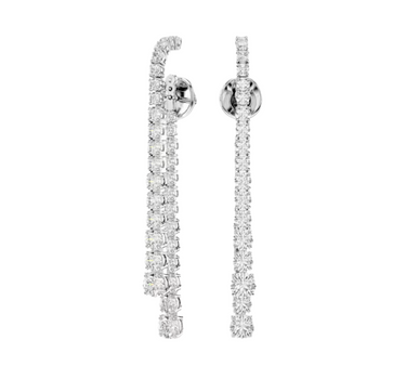 SWAROVSKI MATRIX DROP EARRINGS