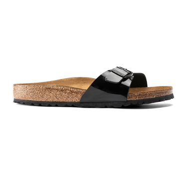 BIRKENSTOCK MADRID BIRKO-FLOR PATENT NARROW FIT