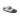 BIRKENSTOCK ARIZONA BIG BUCKLE IN SILVER
