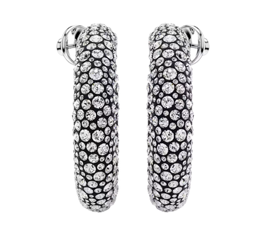 SWAROVSKI SUBLIMA HOOP EARRINGS