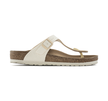 BIRKENSTOCK GIZEH IN EGGSHELL