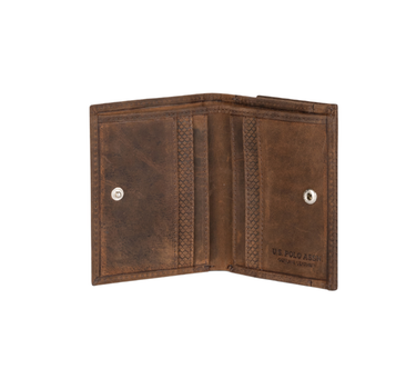 US POLO ASSN MEN HAMILTON WALLET W/ COIN HOLDER