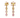 SWAROVSKI IDYLLIA DROP EARRINGS