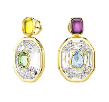 SWAROVSKI CHROMA DROP EARRINGS