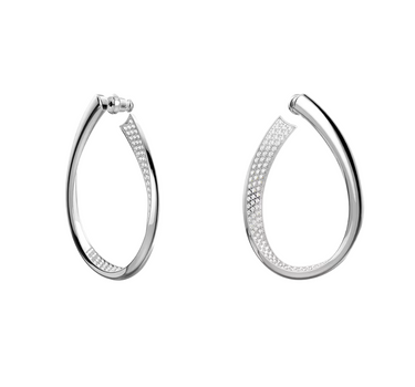 SWAROVSKI EXIST HOOP EARRINGS