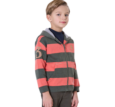 US POLO ASSN BOYS ZIPPER HOODY