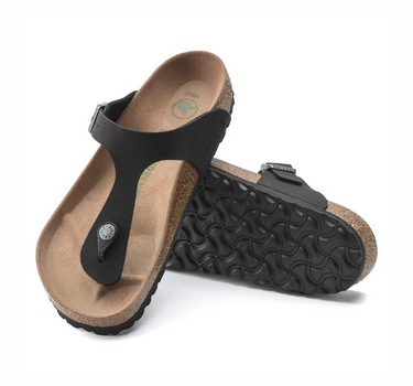 BIRKENSTOCK GIZEH VEGAN BIRKO-FLOR NUBUCK REGULAR FIT